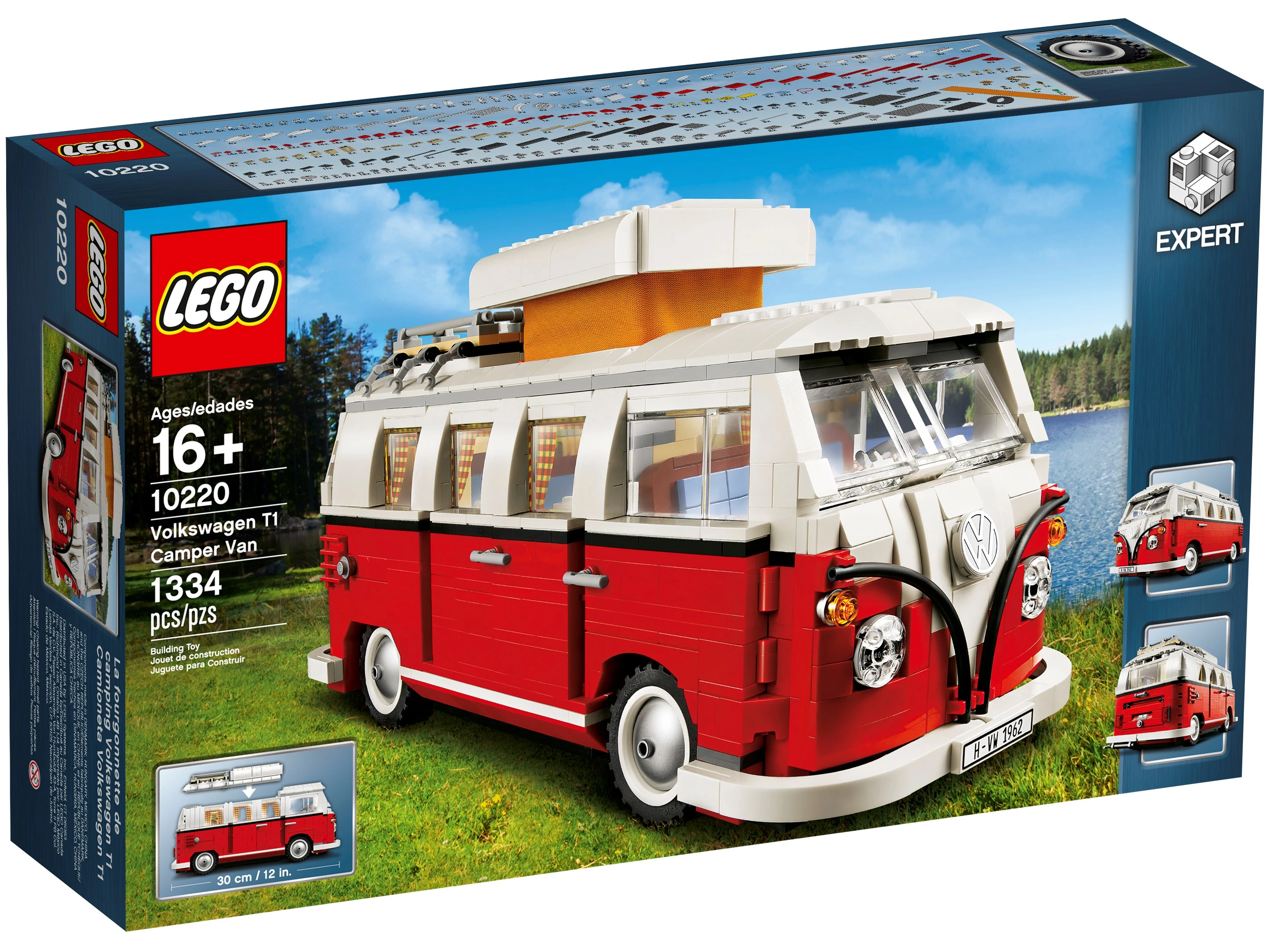 LEGO Volkswagen T1 Camper Van 10220 Alt1