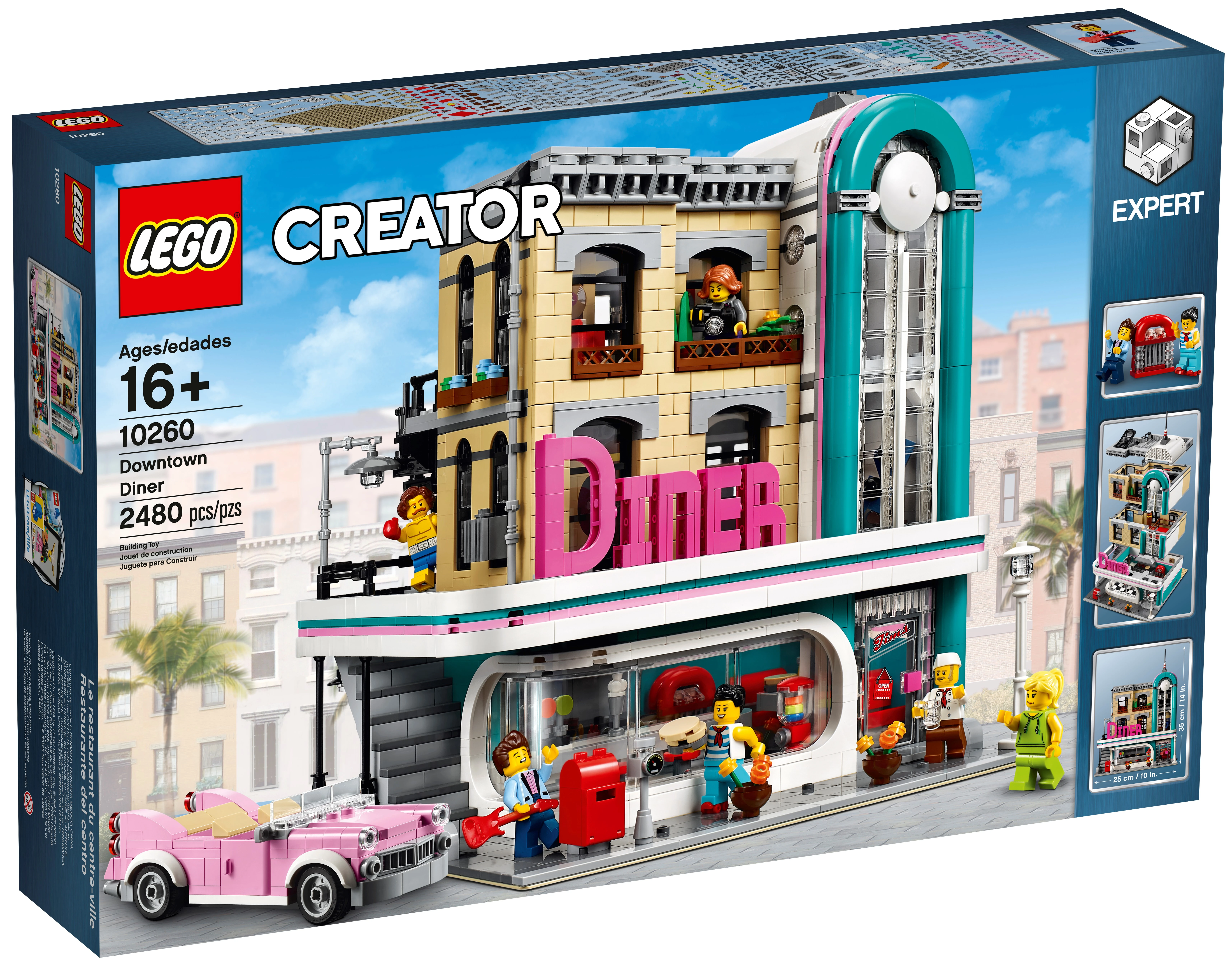 LEGO Downtown Diner 10260 Alt1