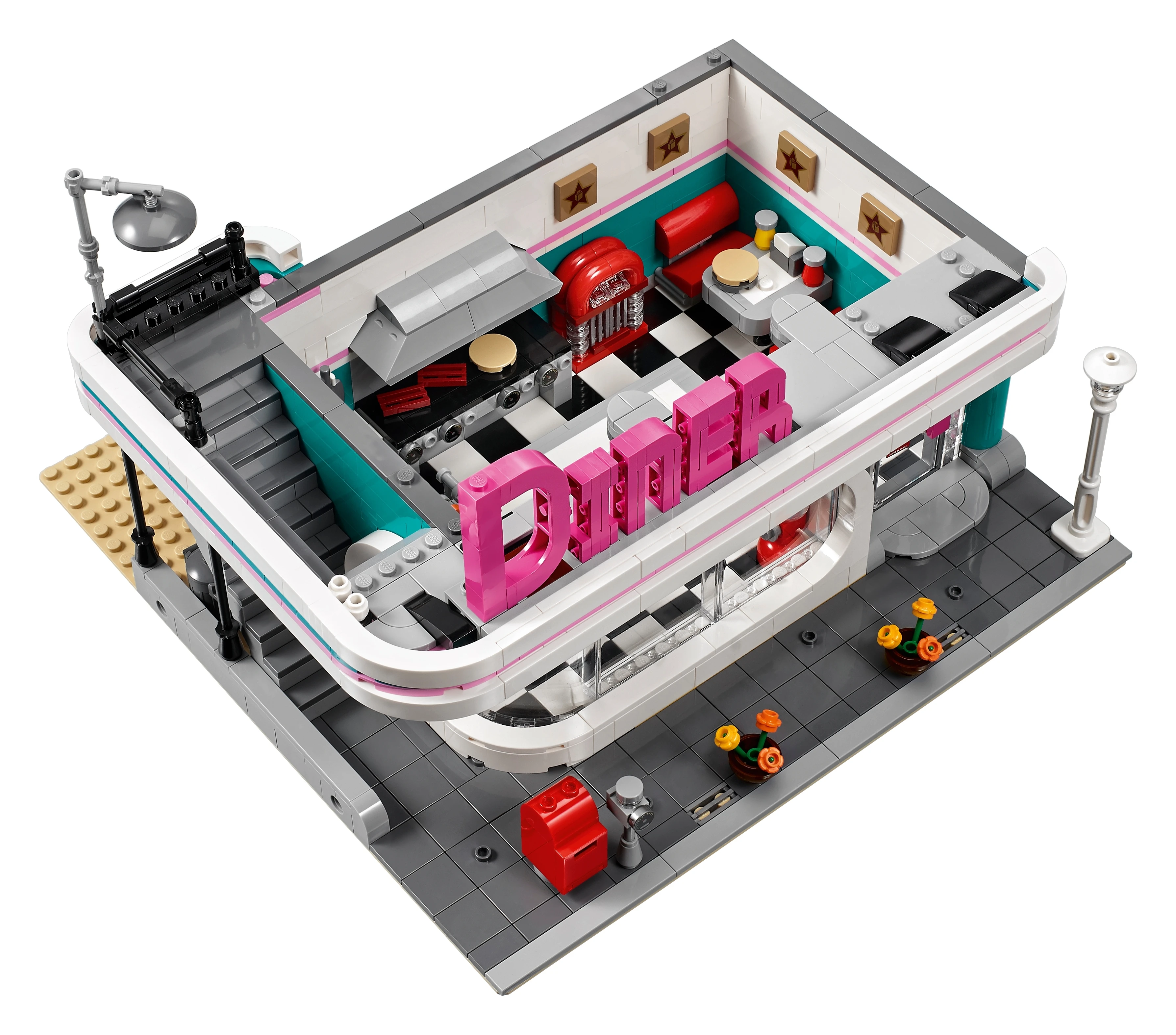 LEGO Downtown Diner 10260 Alt4