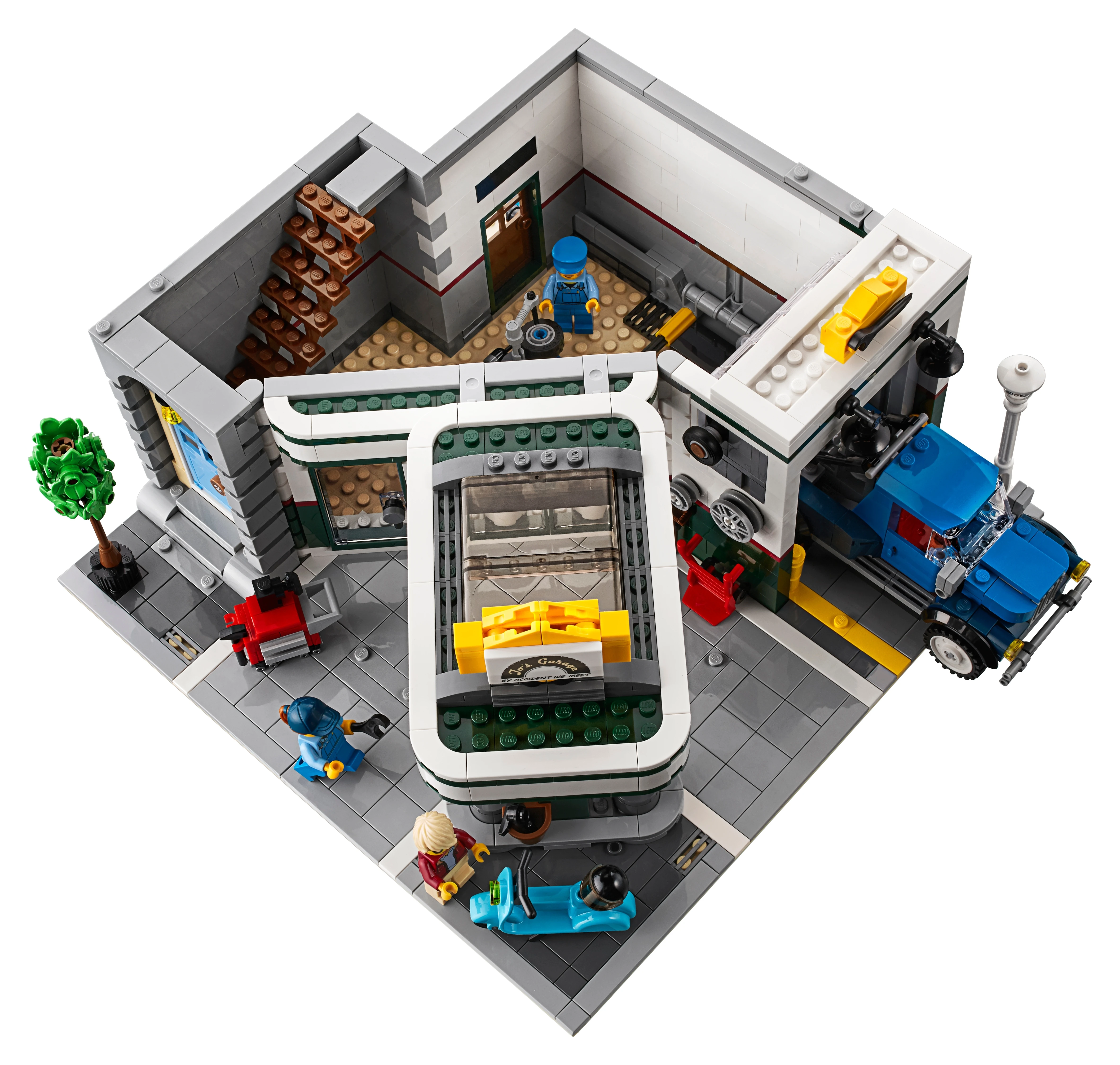 LEGO Corner Garage 10264 Alt2