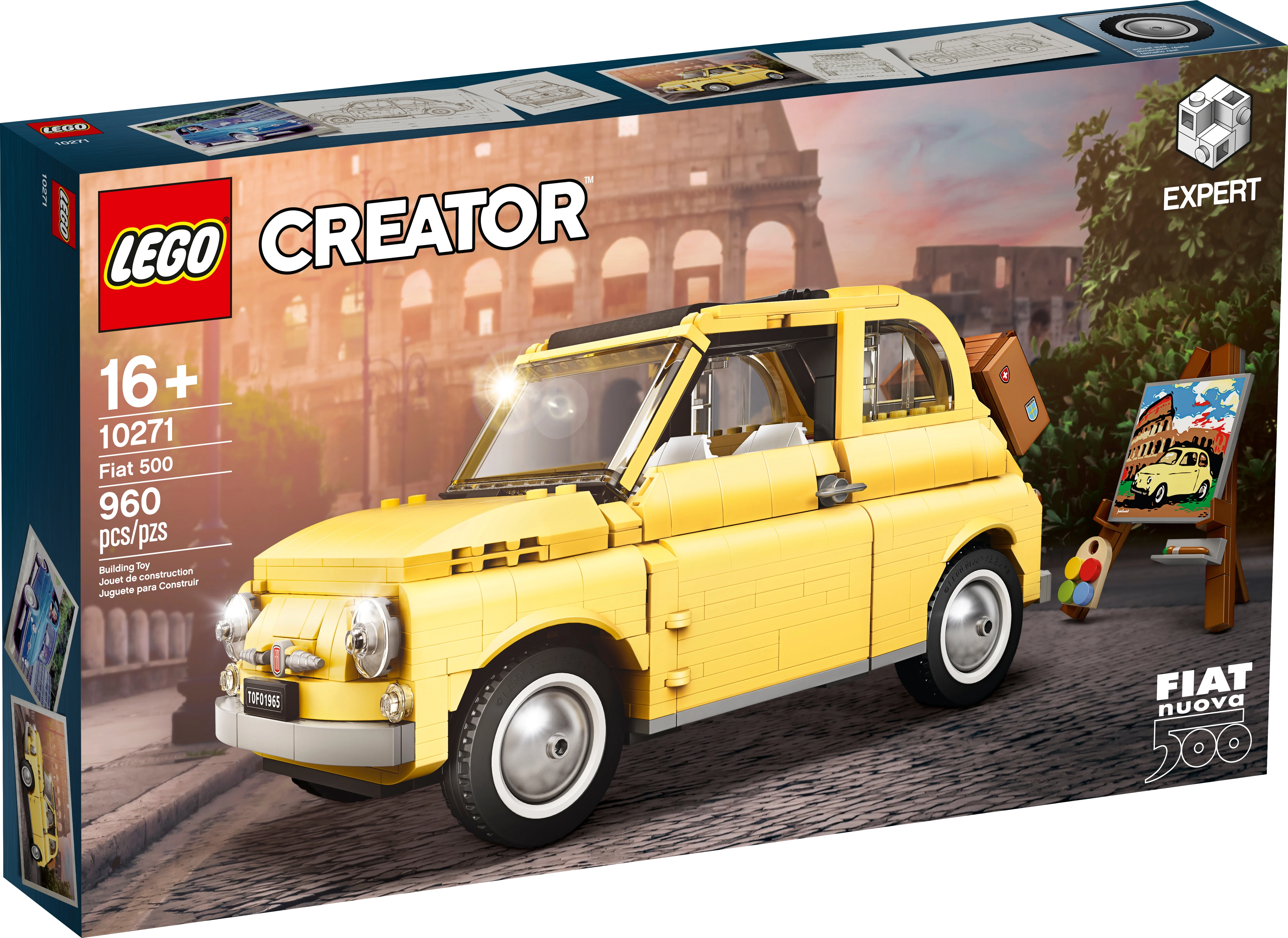 LEGO Fiat 500 10271 Alt1