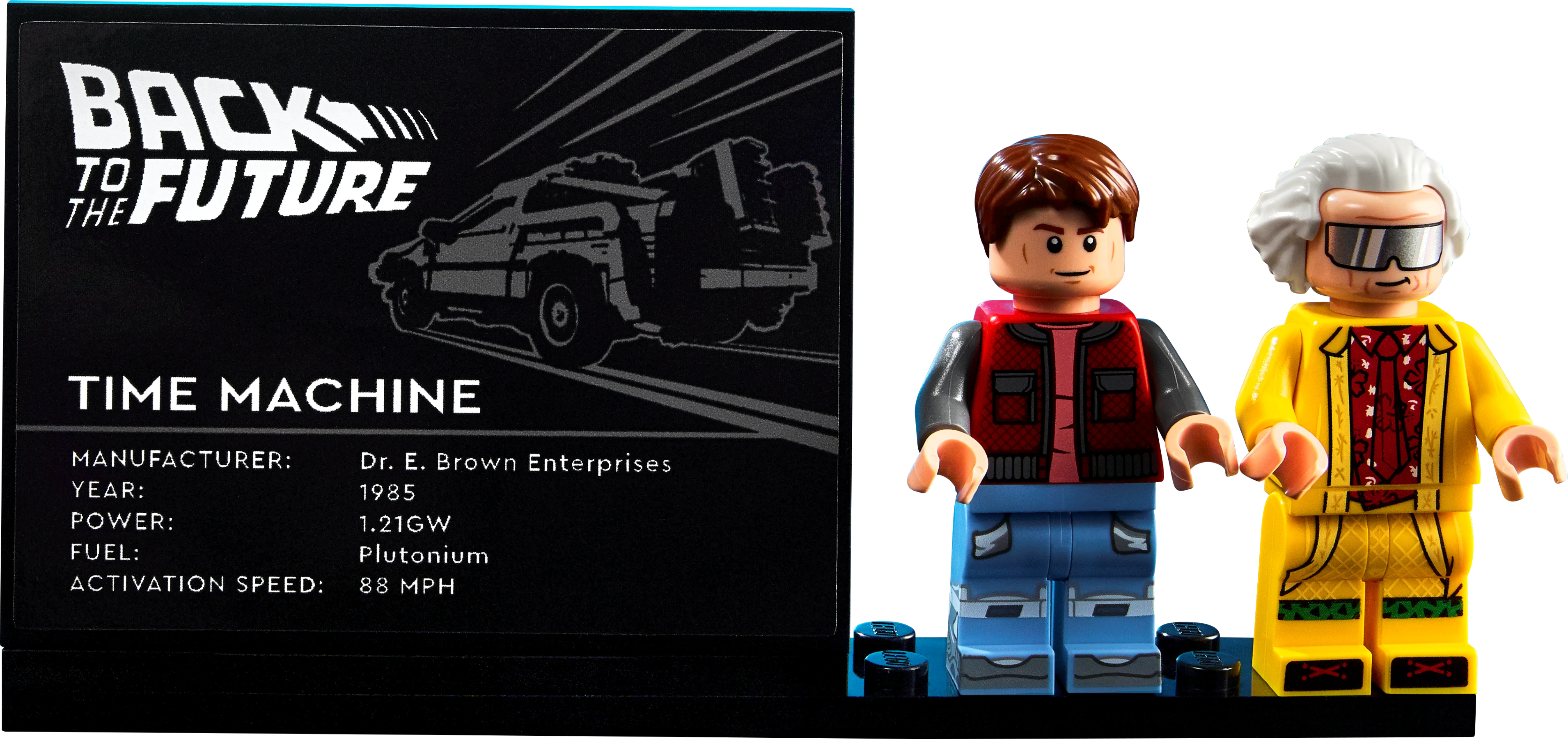 LEGO Back to the Future Time Machine 10300 Alt7