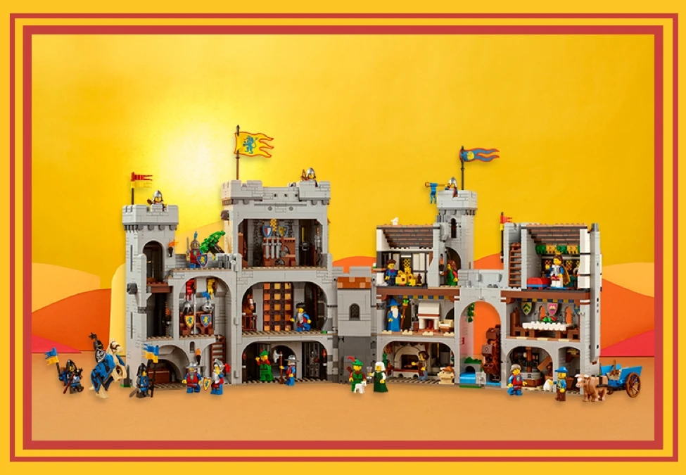 LEGO Lion Knights' Castle 10305 202208 P D P Block Standard 1