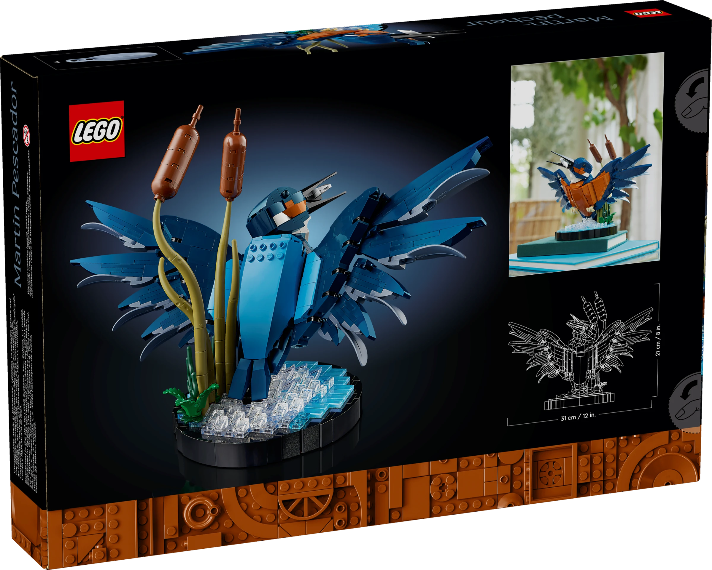 LEGO Kingfisher Bird 10331 Alt4