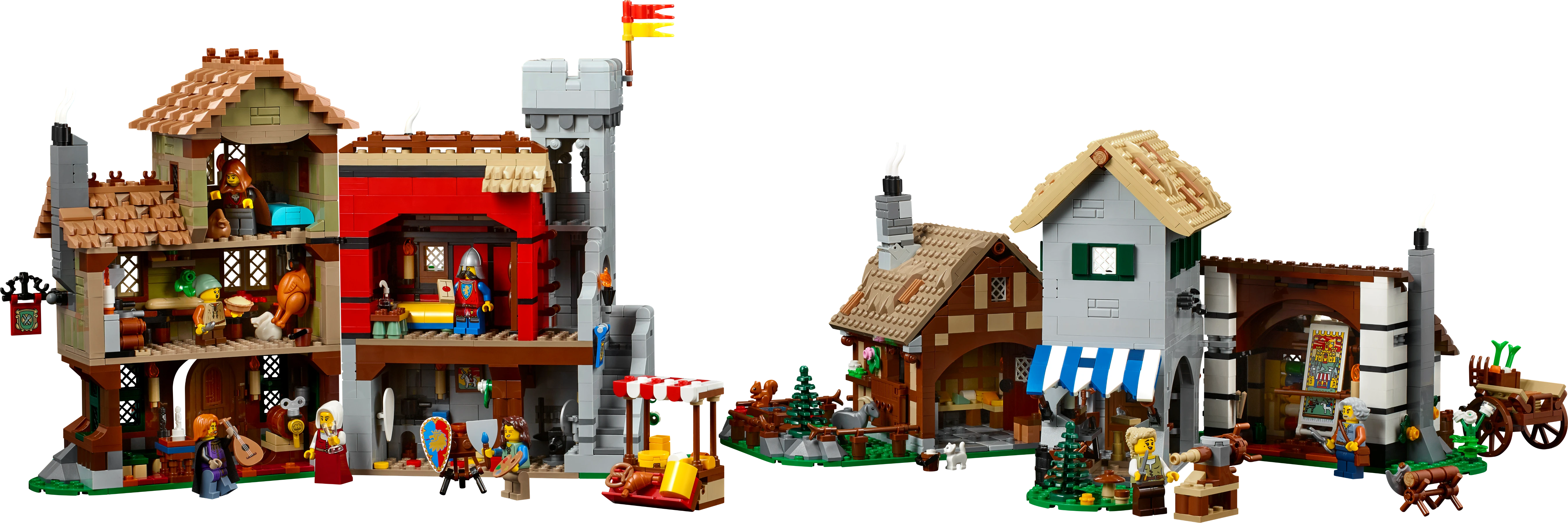 LEGO Medieval Town Square 10332 Alt1