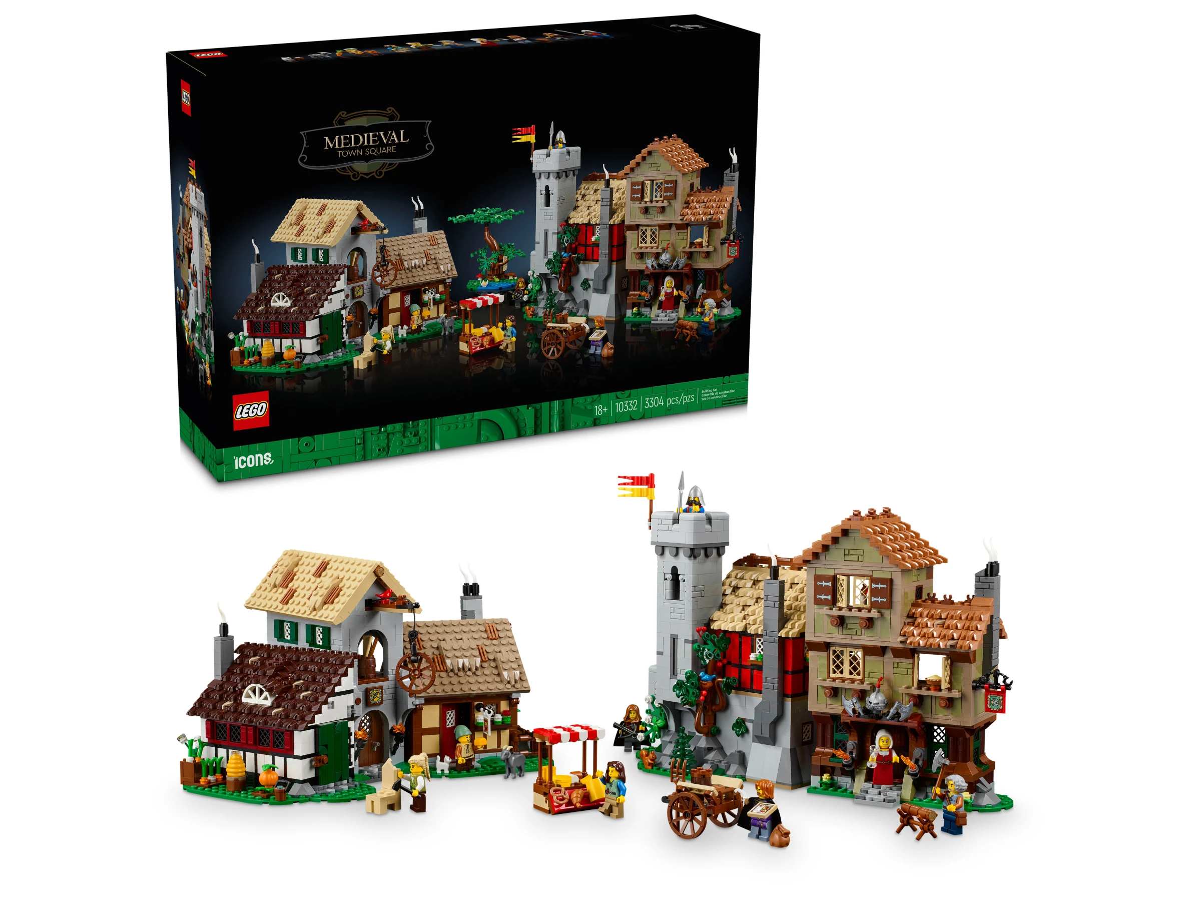 LEGO Medieval Town Square 10332 Boxprod V39