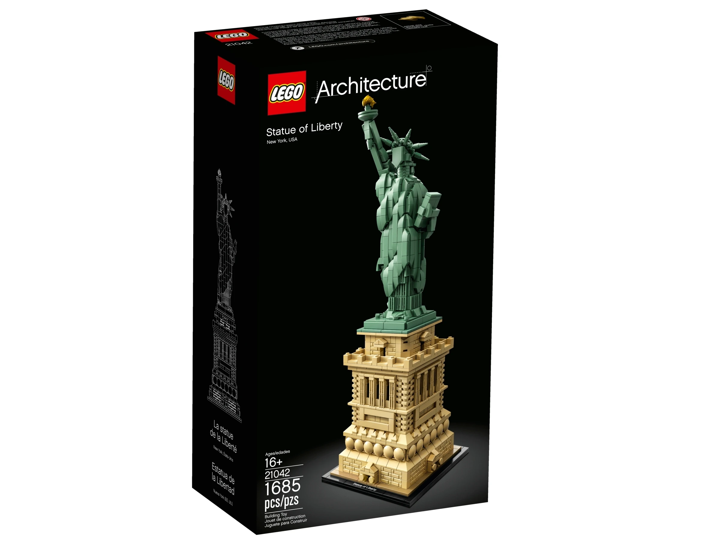 LEGO Statue of Liberty 21042 Alt1