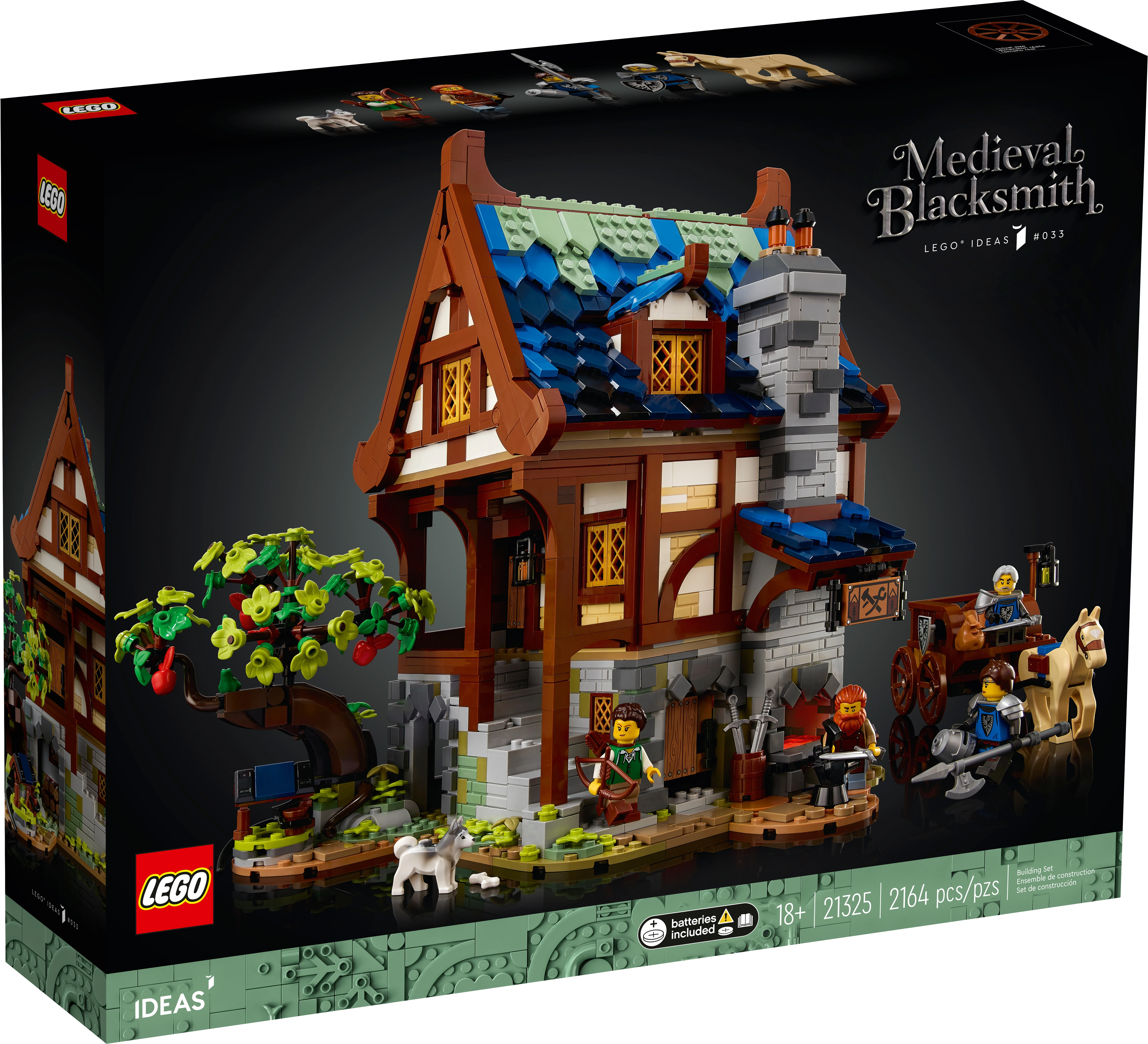 LEGO Medieval Blacksmith 21325 Alt1