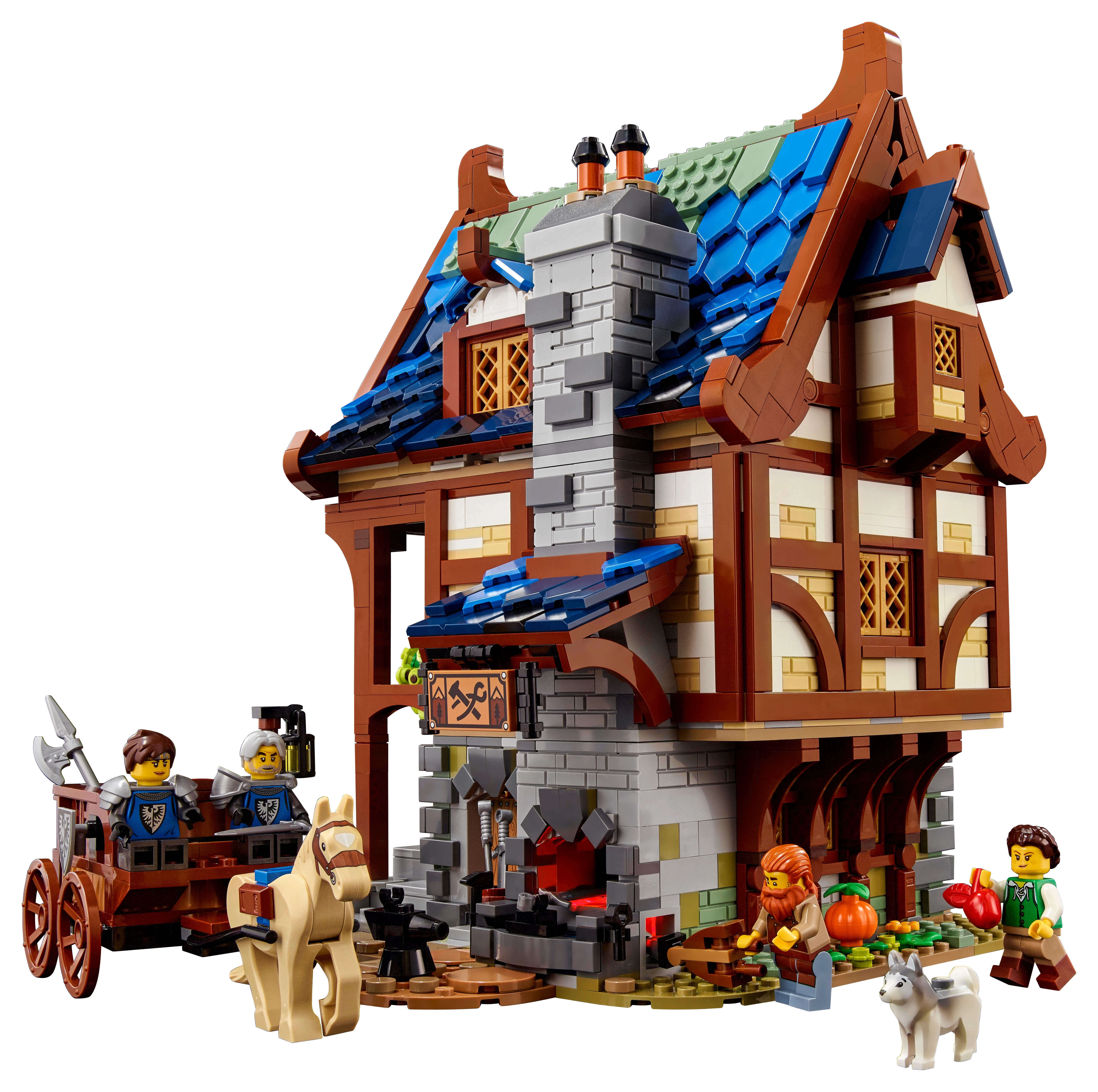 LEGO Medieval Blacksmith 21325 Alt2