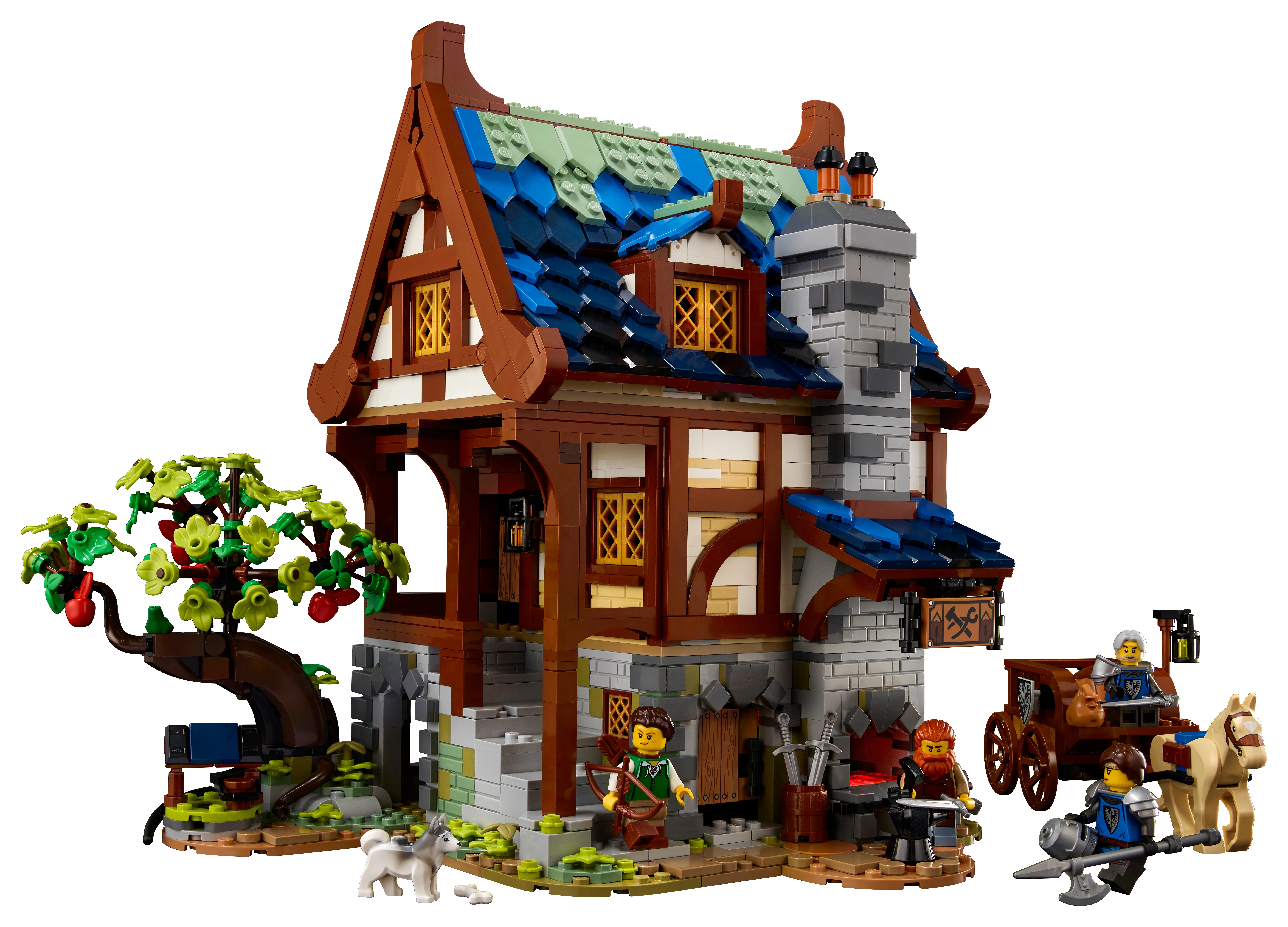 LEGO Medieval Blacksmith 21325 Alt3