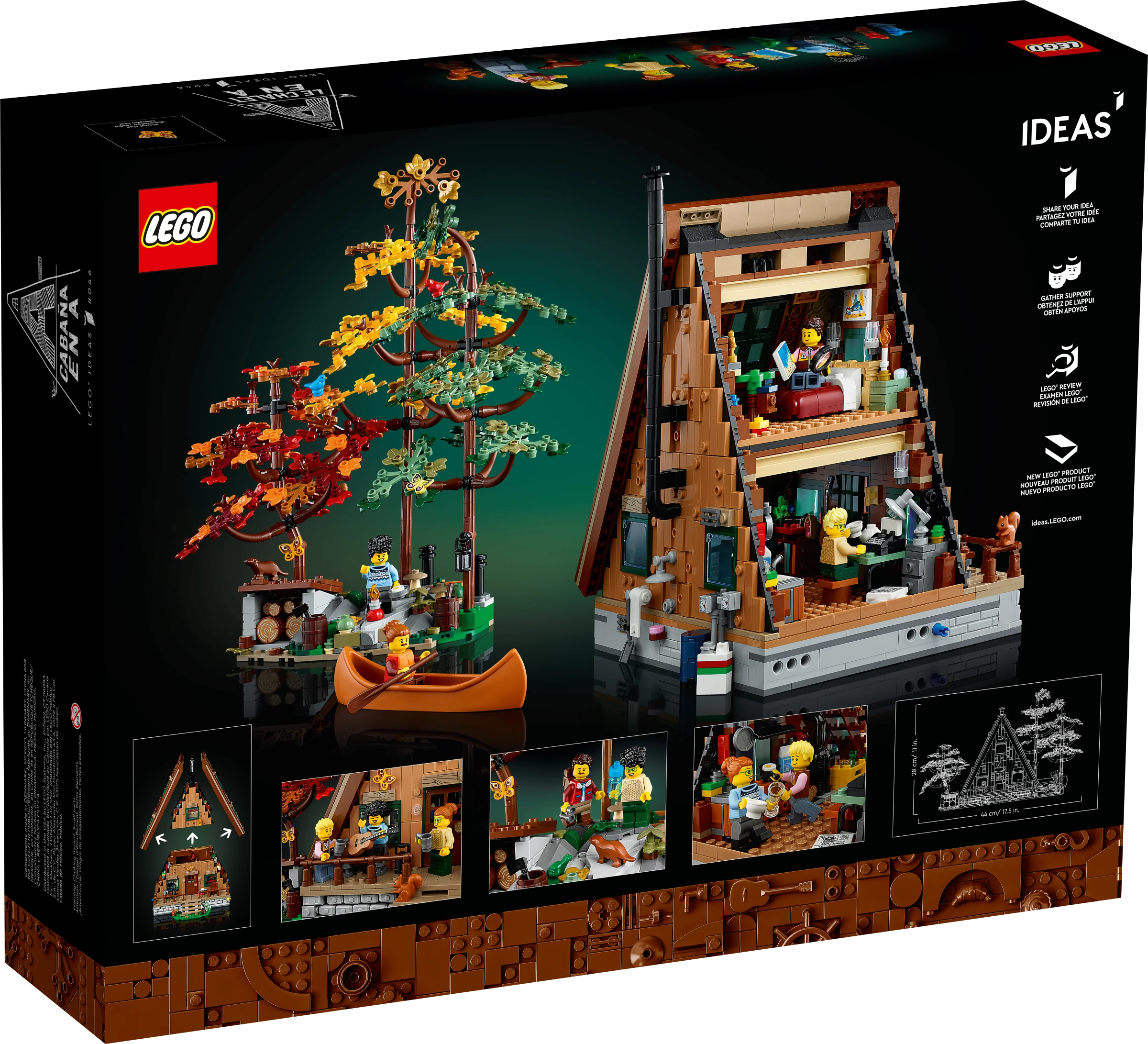 LEGO A-Frame Cabin 21338 Alt10