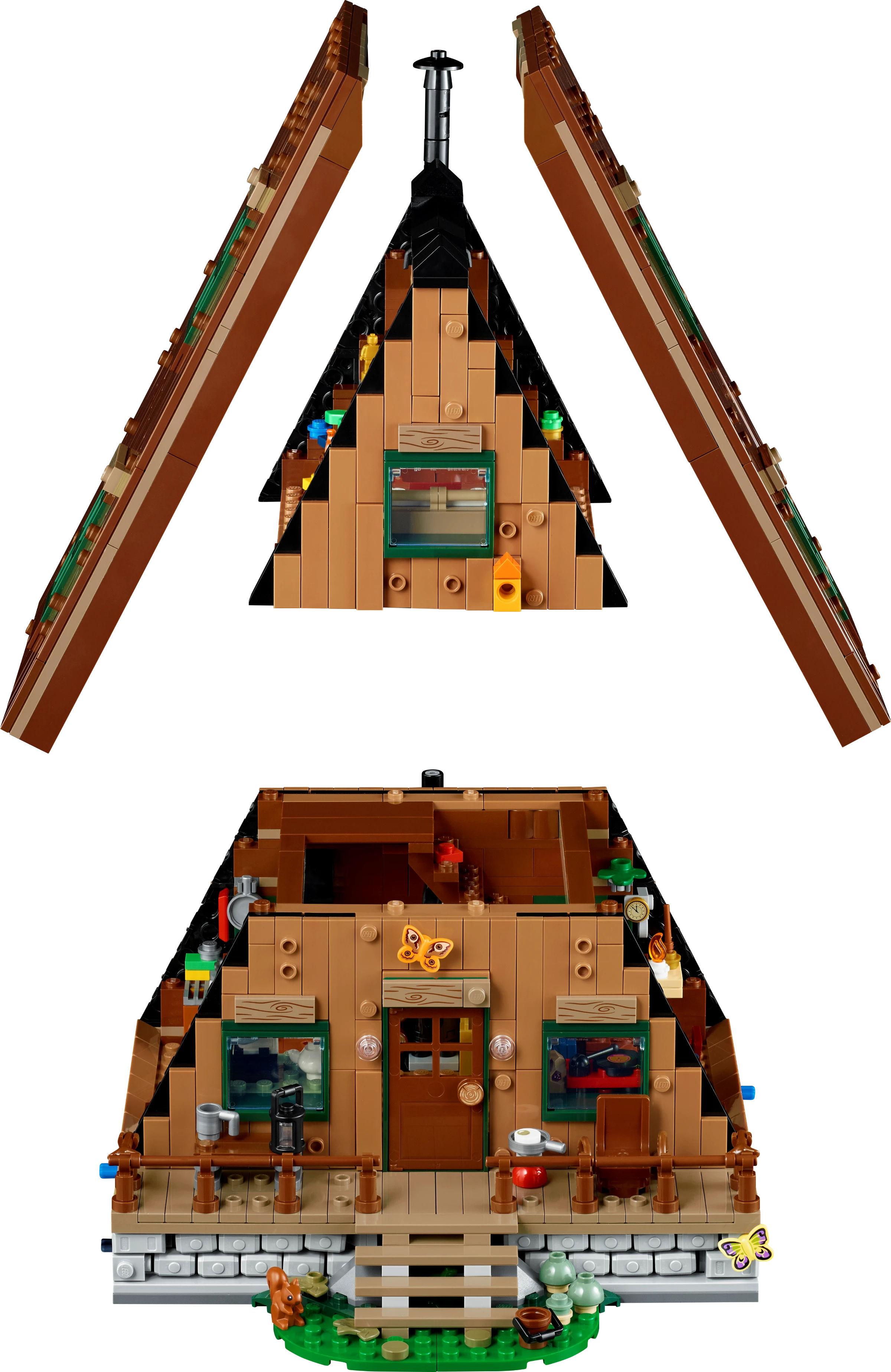 LEGO A-Frame Cabin 21338 Alt2