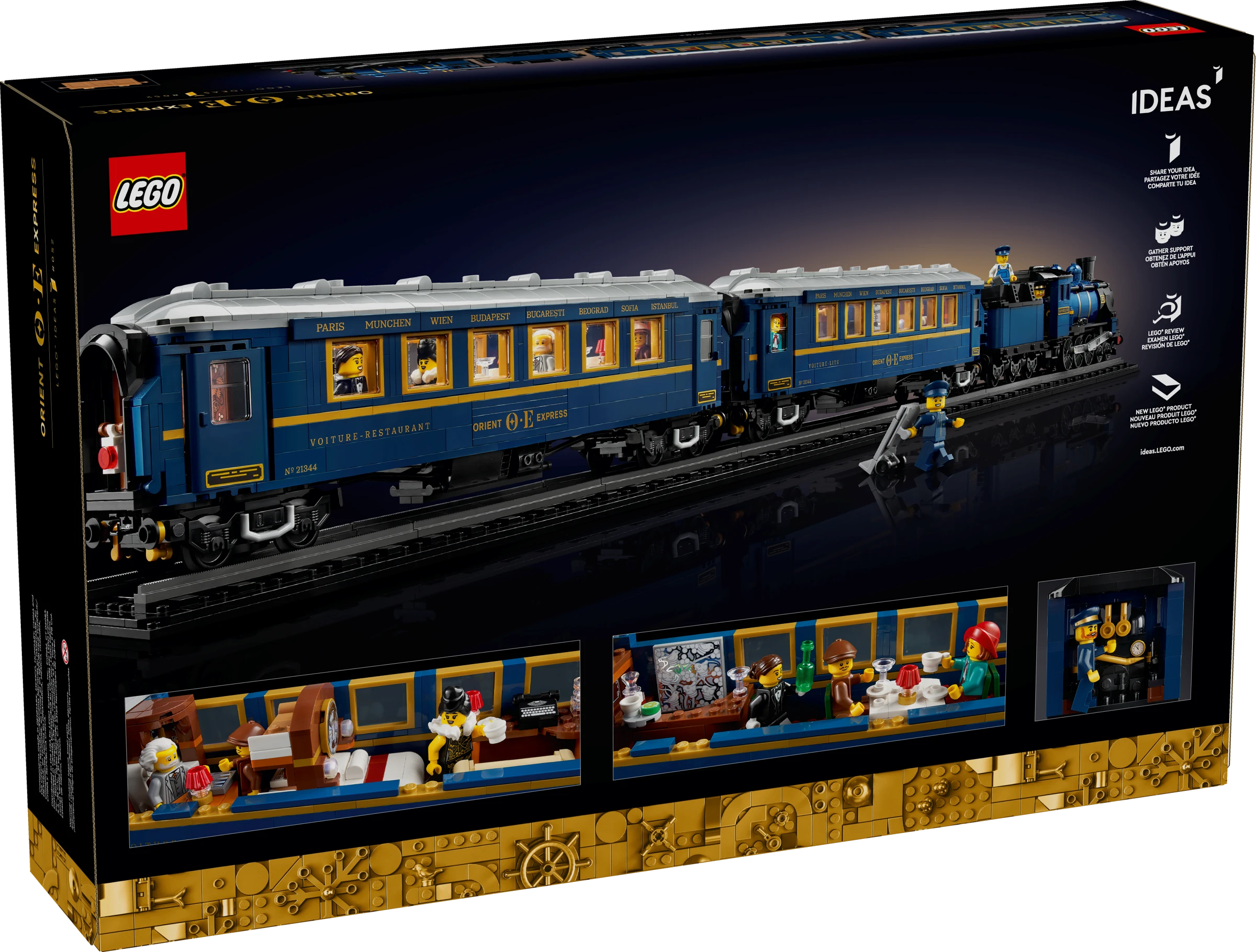 LEGO The Orient Express Train 21344 Alt9