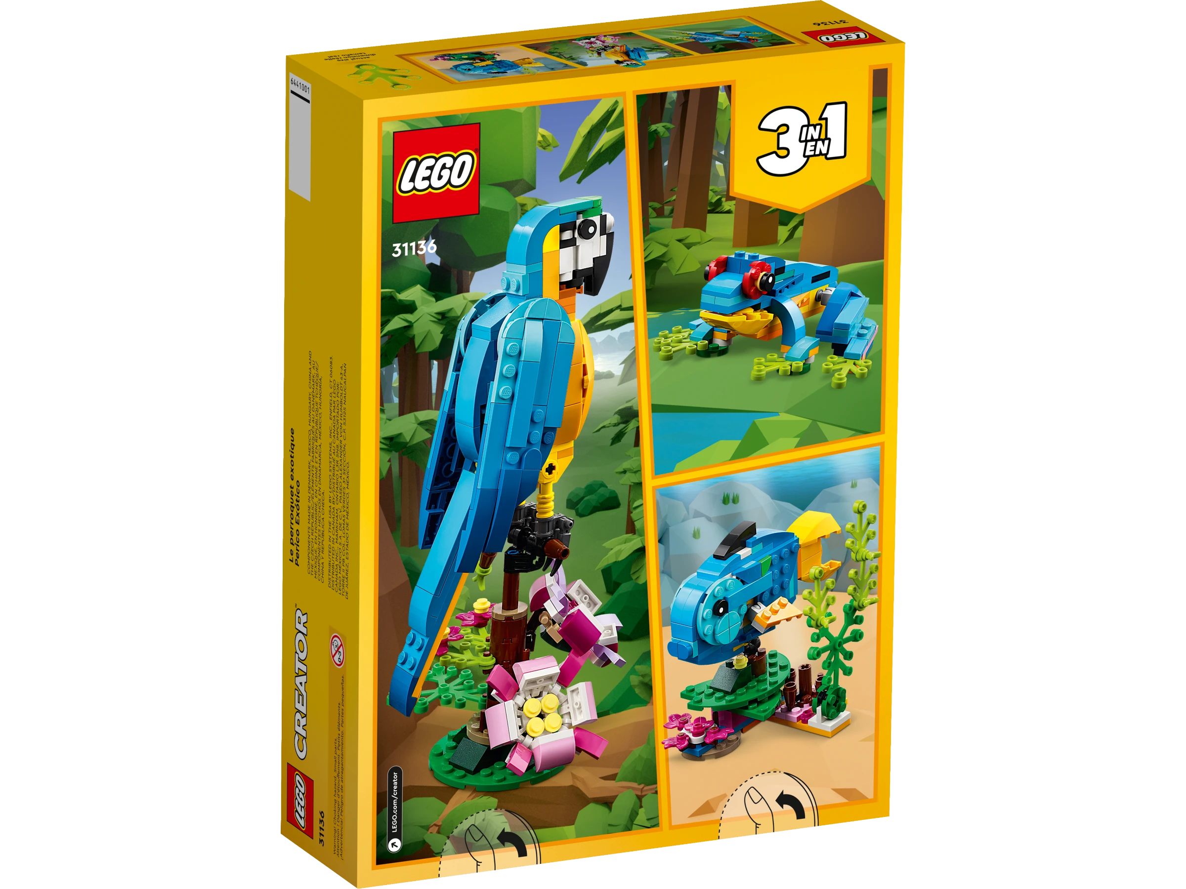 LEGO Exotic Parrot 31136 Alt7