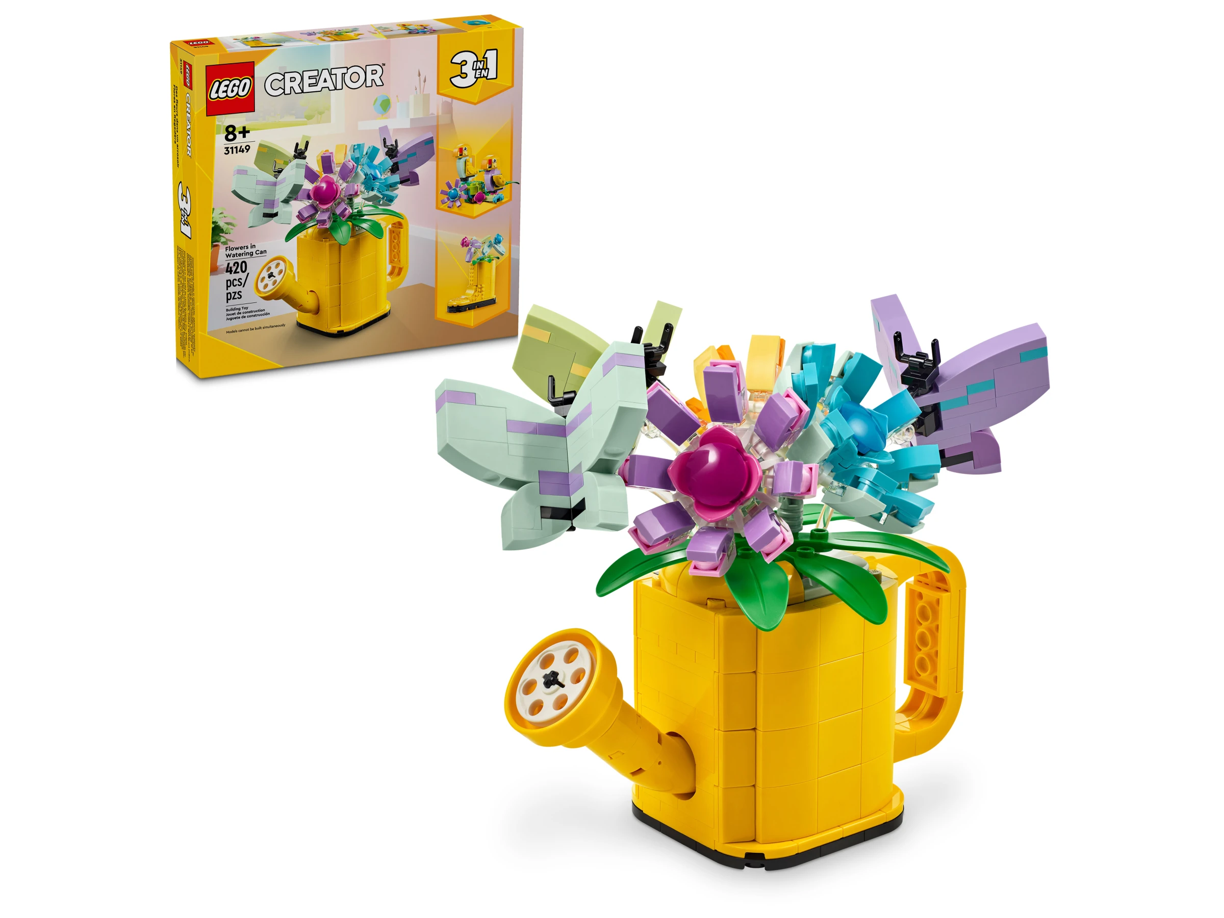 LEGO Flowers in Watering Can 31149 Alt1