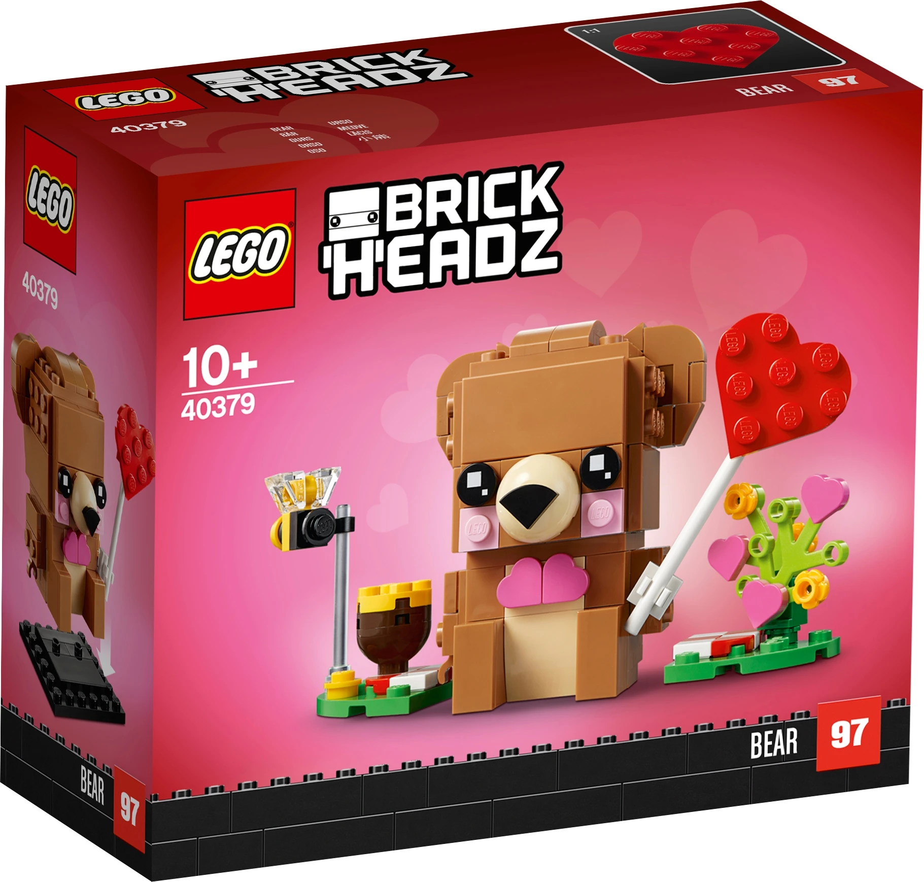 LEGO Valentine's Bear 40379 Alt1