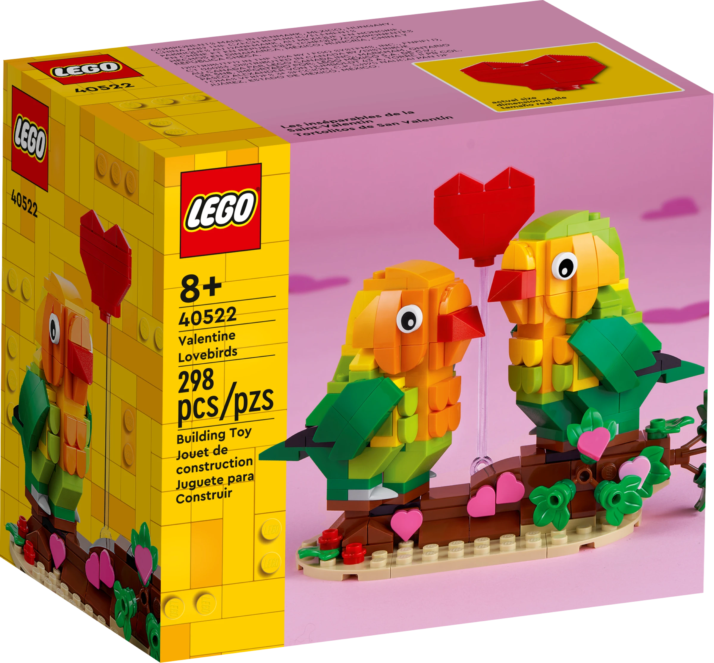 LEGO Valentine Lovebirds 40522 Alt1