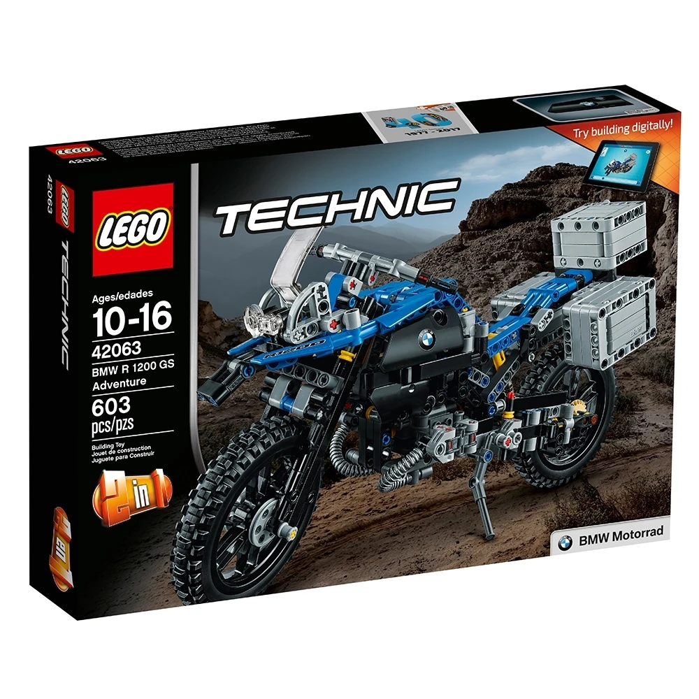 LEGO BMW R 1200 GS Adventure 42063 Alt1