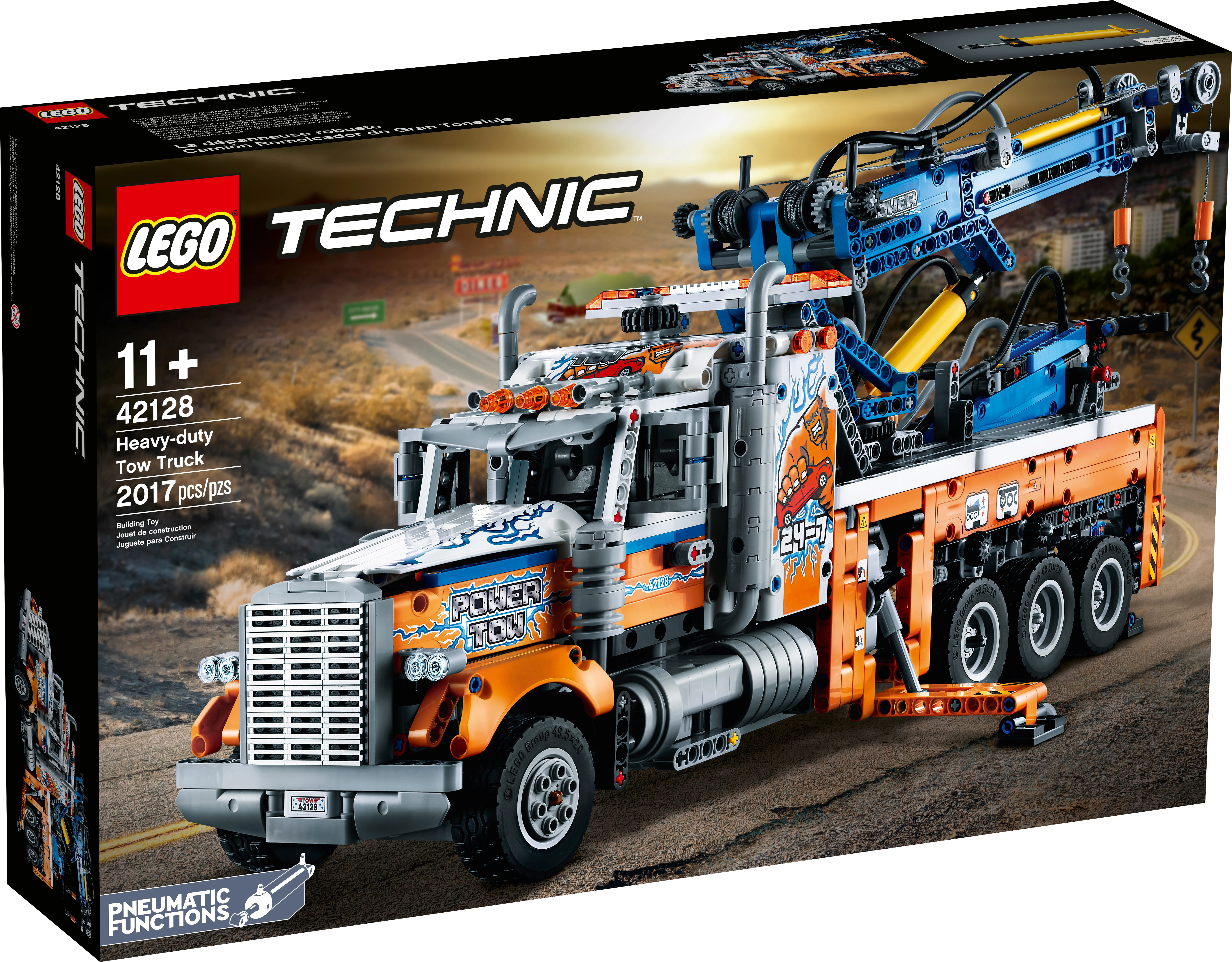 LEGO Heavy-duty Tow Truck 42128 Alt1