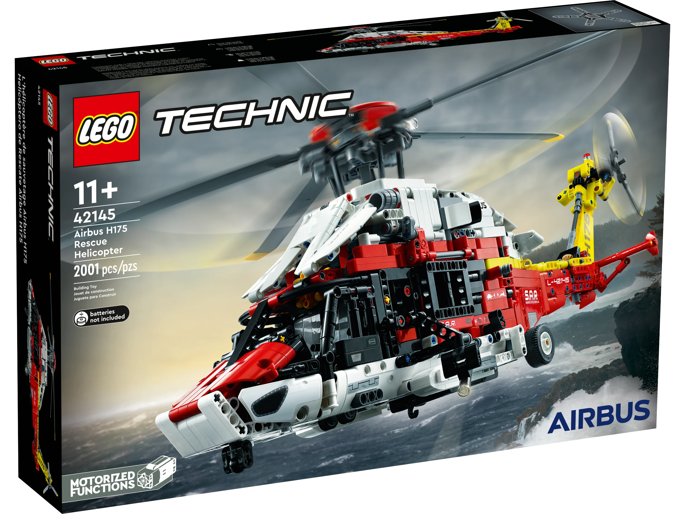 LEGO Airbus H175 Rescue Helicopter 42145 Alt1