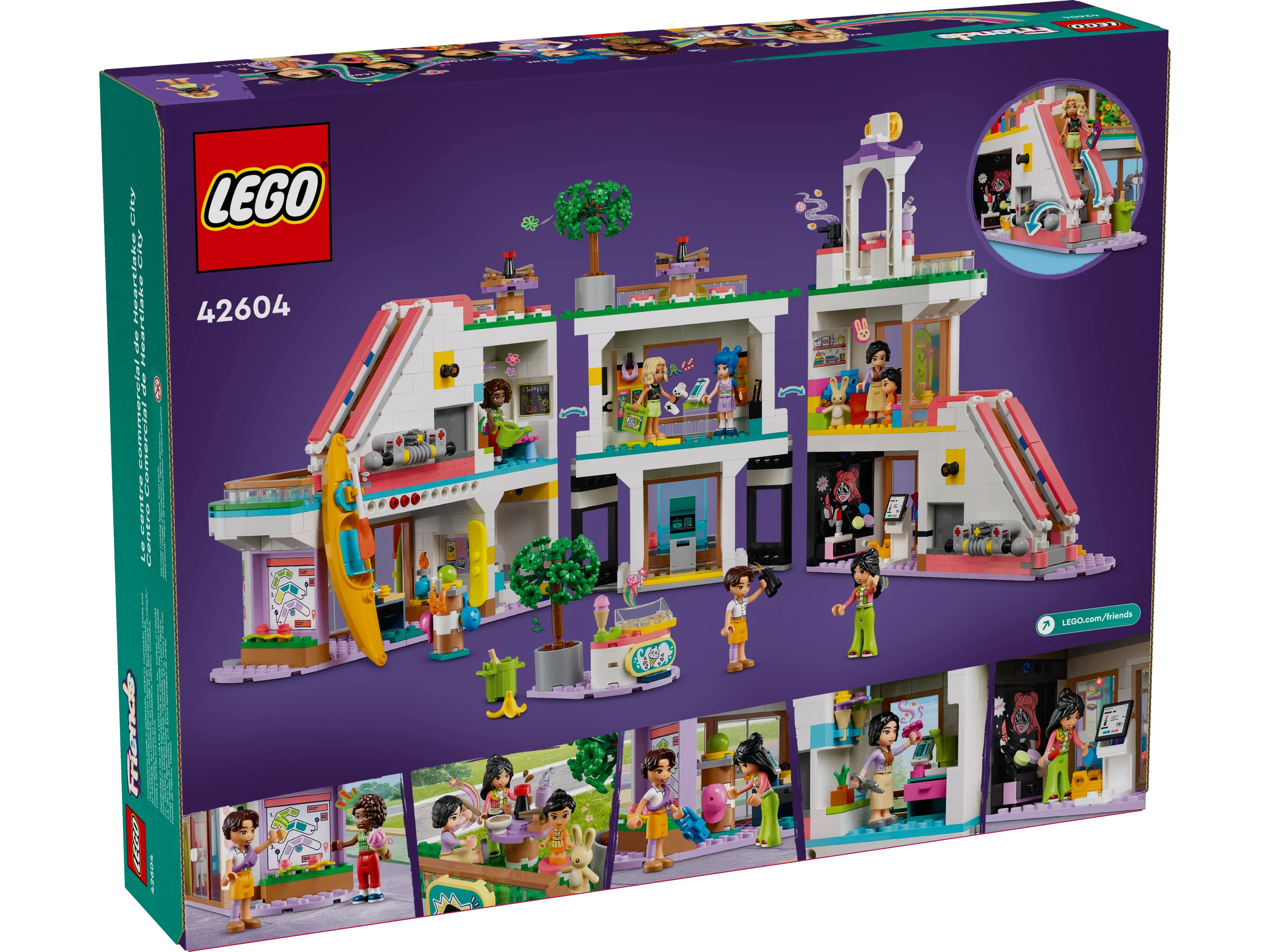 LEGO Heartlake City Shopping Mall 42604 Alt2