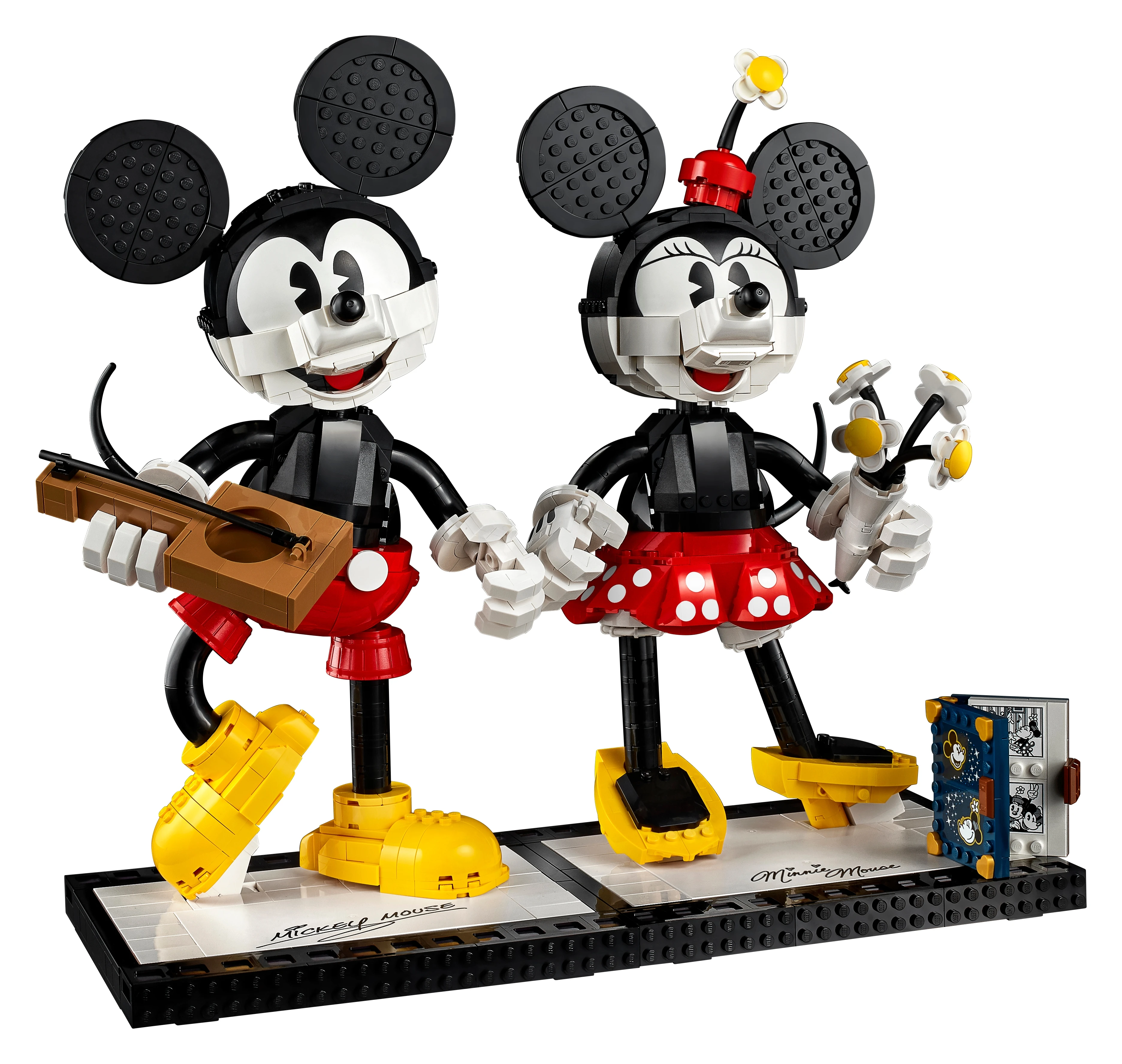 LEGO Mickey Mouse & Minnie Mouse Buildable Characters 43179 Alt10