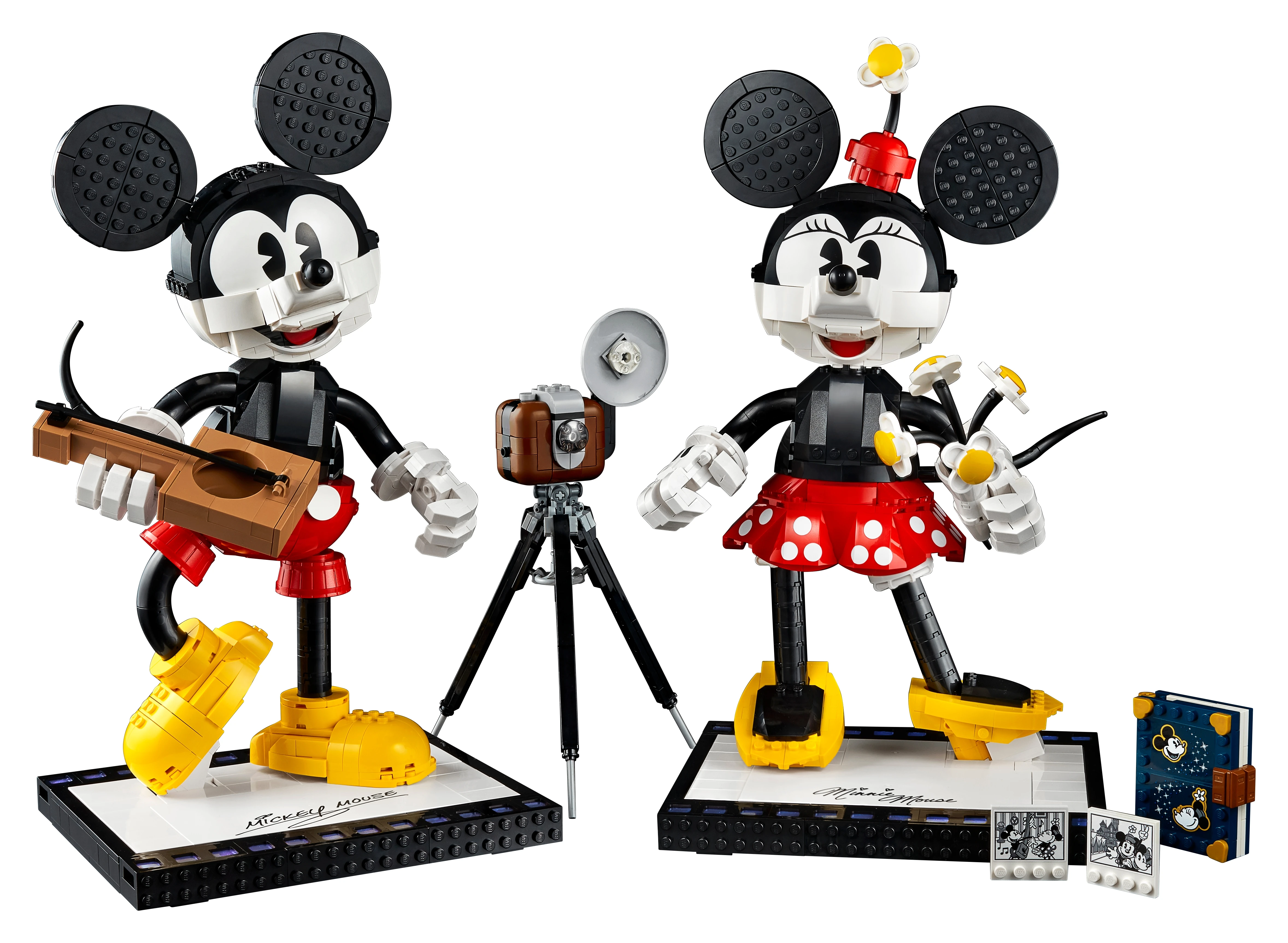 LEGO Mickey Mouse & Minnie Mouse Buildable Characters 43179 Alt3