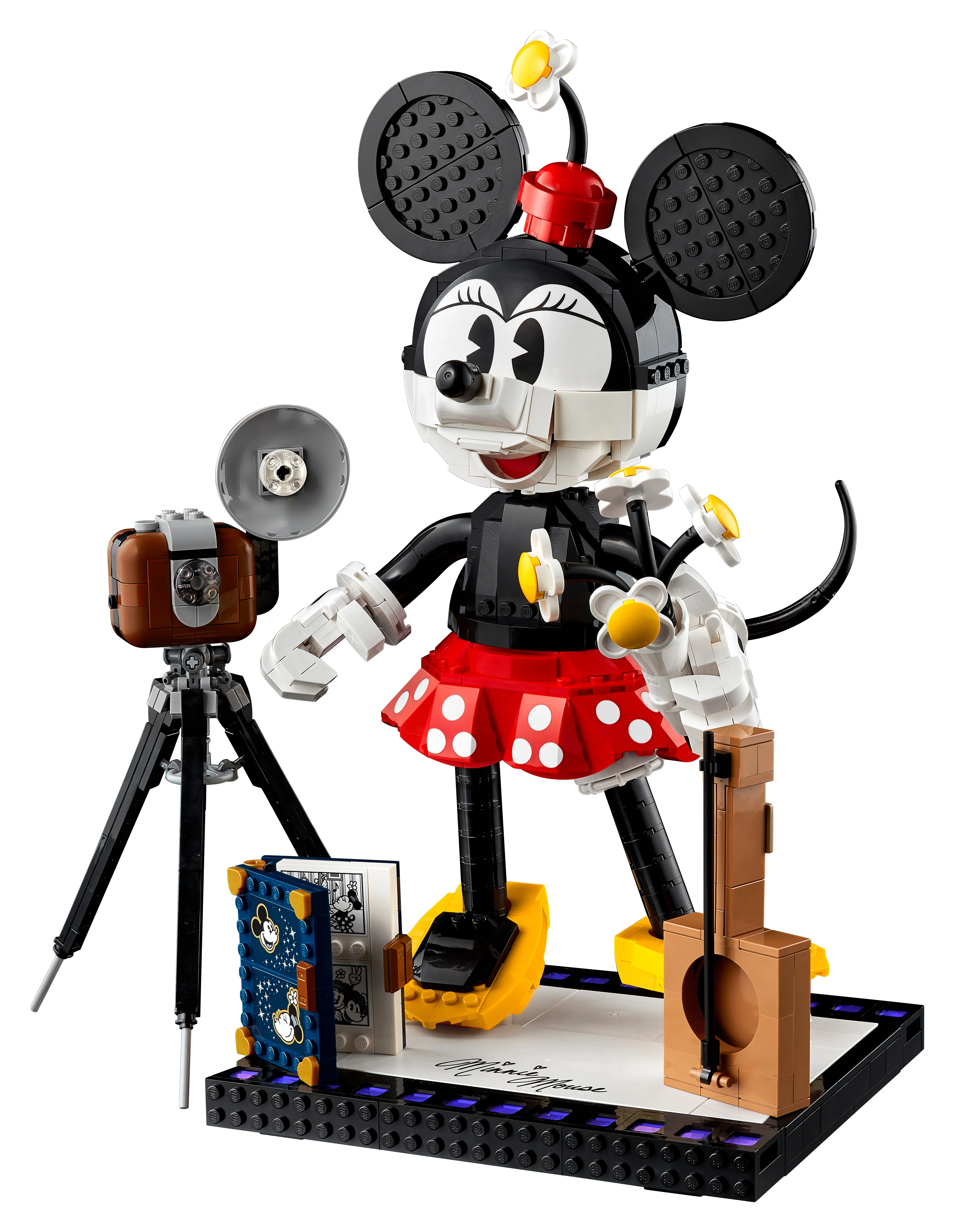 LEGO Mickey Mouse & Minnie Mouse Buildable Characters 43179 Alt8