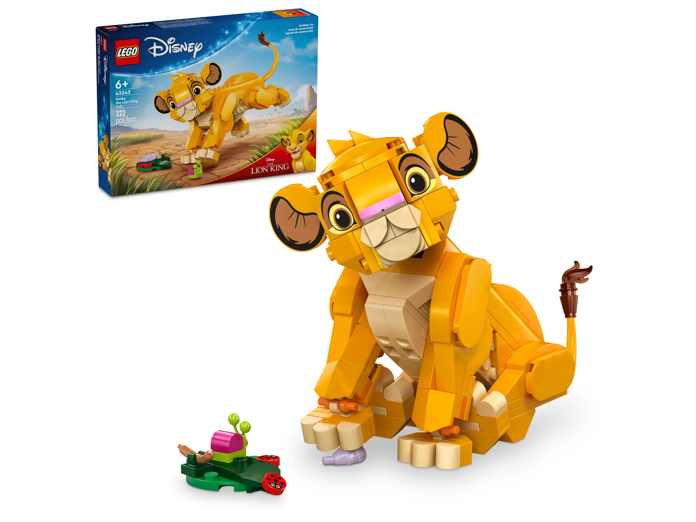 LEGO Simba the Lion King Cub 43243 Boxprod V39 Sha