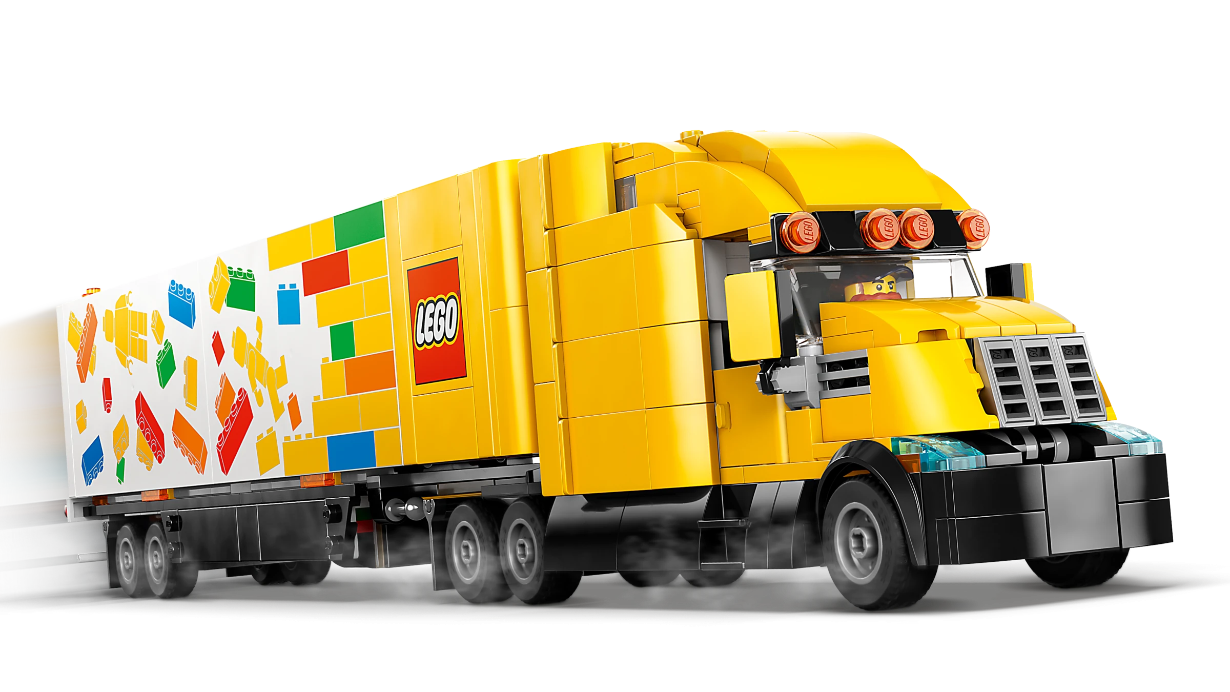 LEGO Yellow Delivery Truck 60440 W E B S E C02 N O B G